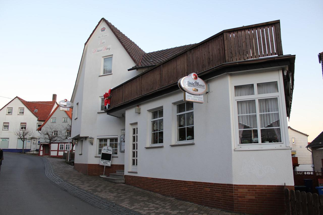 Hotel- Restaurant Zum Kleinen Koenig Bad Zwesten Eksteriør billede